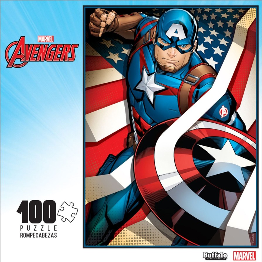 Season's Greetings From Marvel, 100 Pieces, Buffalo Games