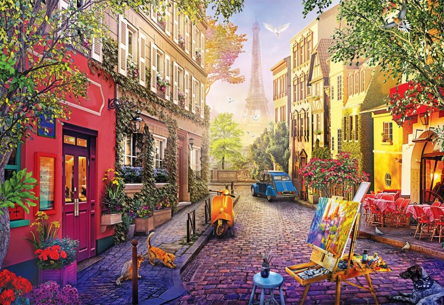 2000 Piece Puzzles Buffalo Games  | Paris Morning 2000 Piece Puzzle